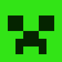 Minecraft-hoved for CreeperCraft1658